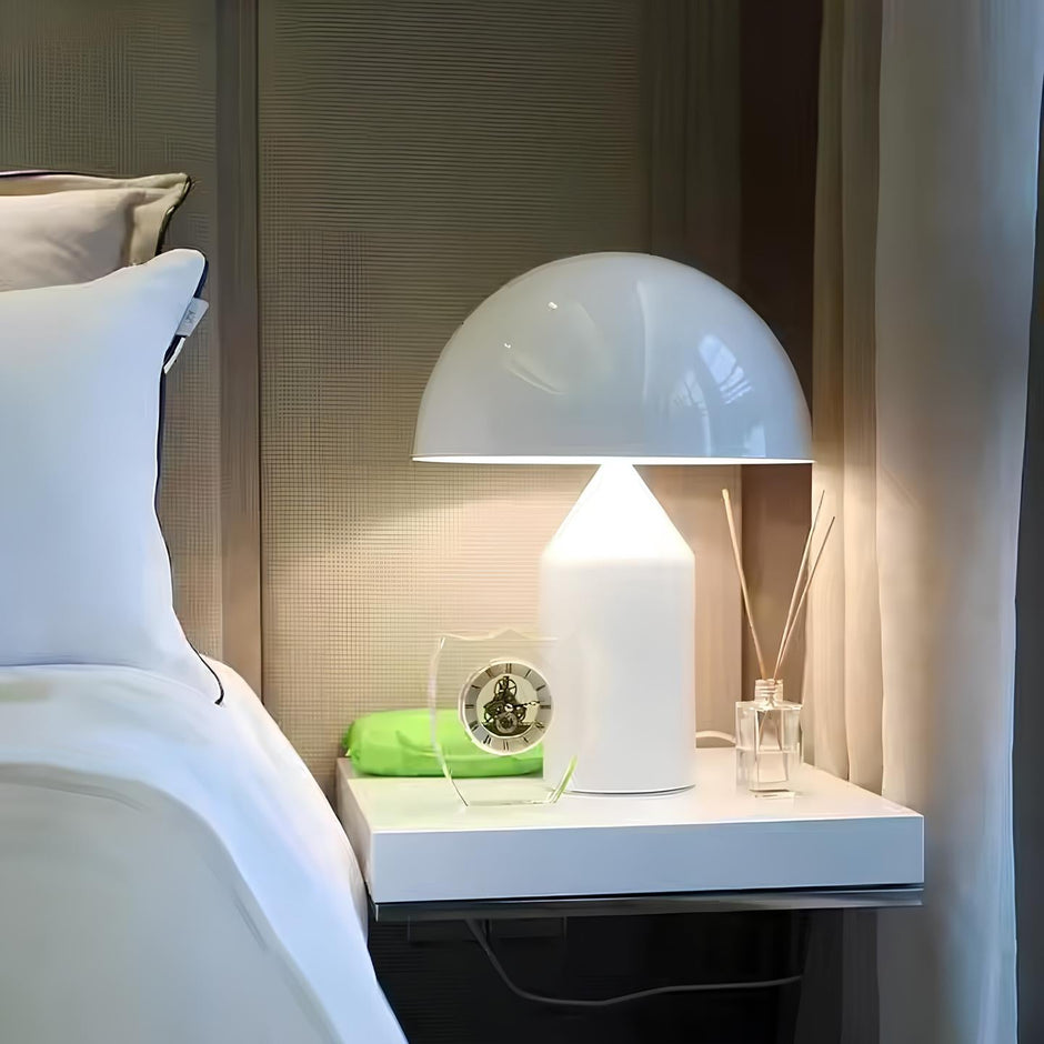 Modern Rechargeable Mushroom Table  Lamp