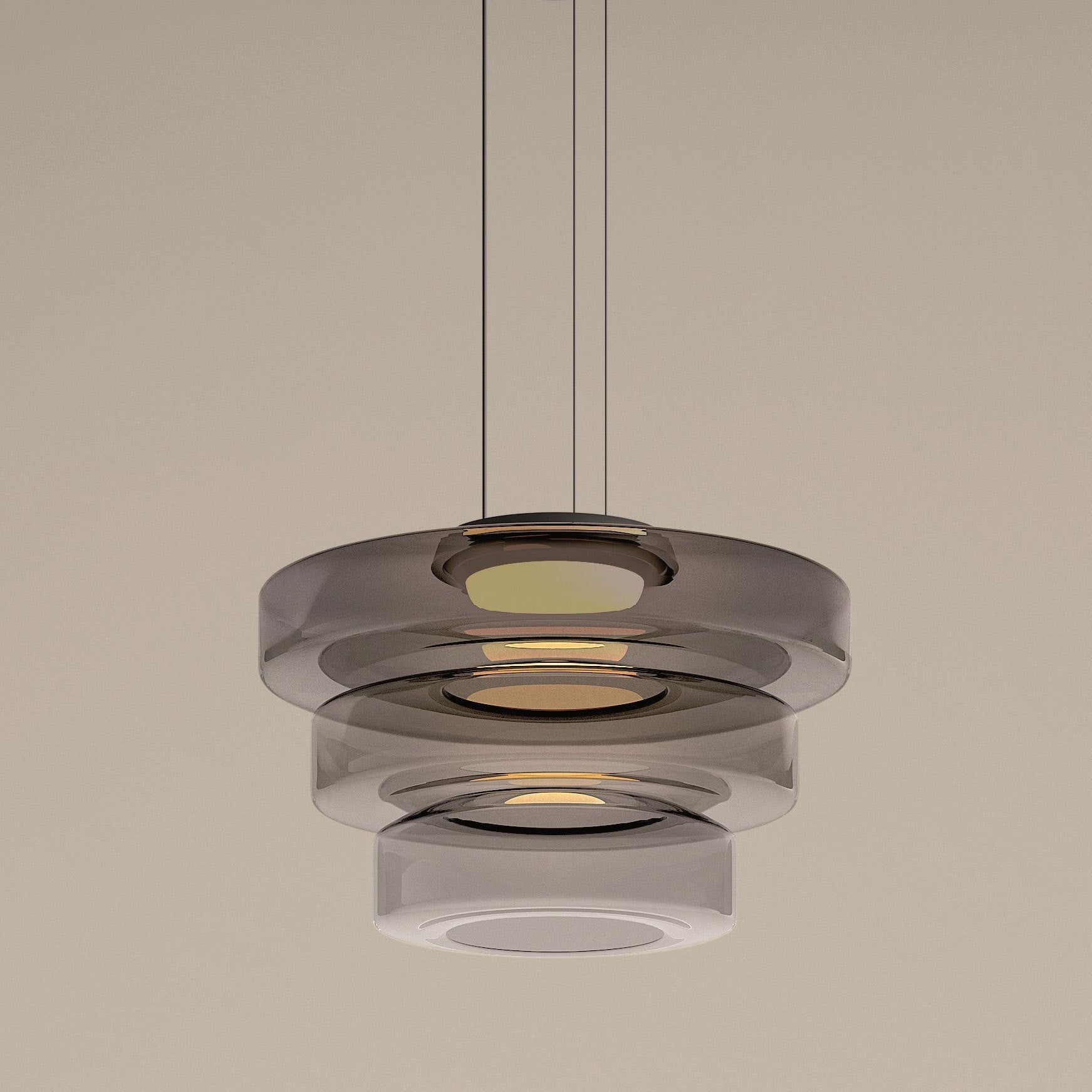 Moon Pendant Ceiling Light – Hanging Cord Lamp for Home & Café Decor