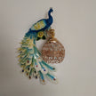 Luxury Peacock Wall Sconce – Elegant Handcrafted Wall Lighting