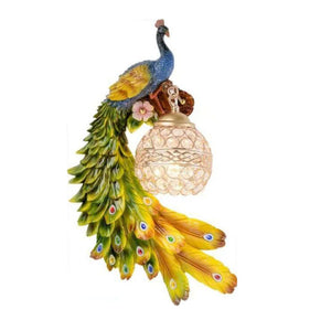 Luxury Peacock Wall Sconce – Elegant Handcrafted Wall Lighting