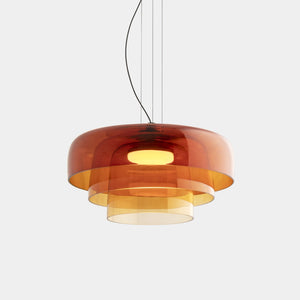 Modern Metal & Glass Pendant Light – Elegant Dining Room & Kitchen Ceiling Lamp