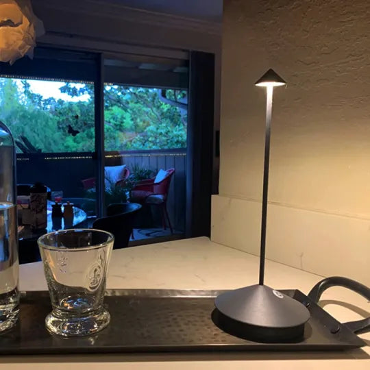 LED Table Lamp with ClarityGlow Perfect Ambiance for Dining