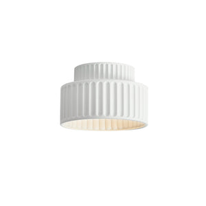 Ceiling Light Cream Style Vintage Drum Semi Flush Mount