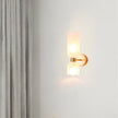 Modern Glass Wall Lamp – Dual LED Light Fixture for Hallways and Bedrooms