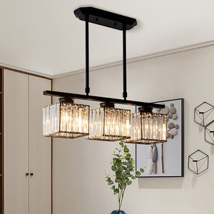 Modern Multi-Head Glass Pendant Light – Nordic Style Hanging Fixture