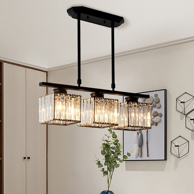 Modern Multi-Head Glass Pendant Light – Nordic Style Hanging Fixture