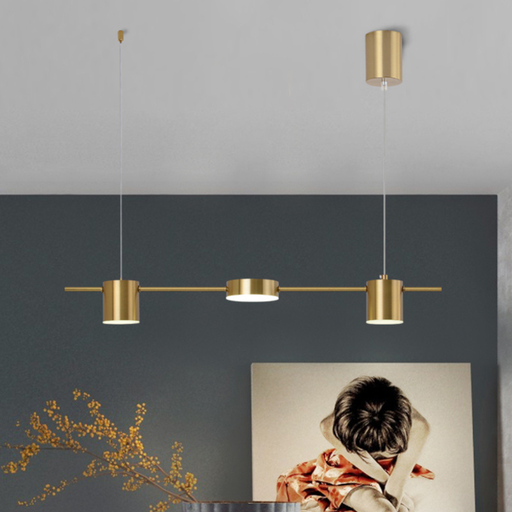 Modern Dimmable LED Pendant Light for Living Room and Dining Area