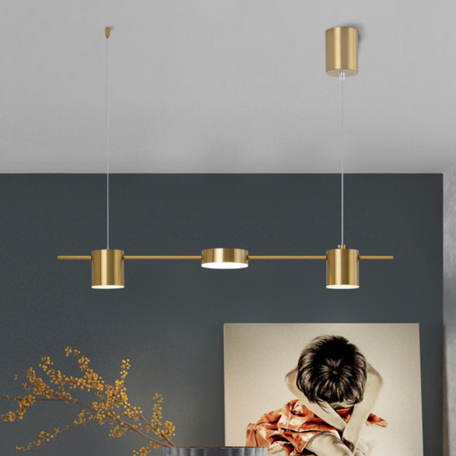 Modern Dimmable LED Pendant Light for Living Room and Dining Area
