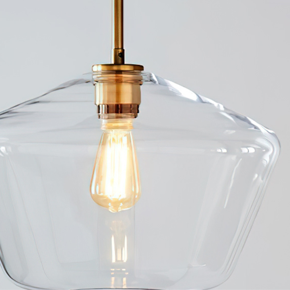 Modern Chandelier Glass Pendant Light