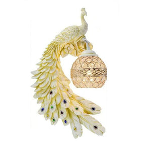 Luxury Peacock Wall Sconce – Elegant Handcrafted Wall Lighting