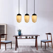 Vintage White Milk Glass Pendant Light