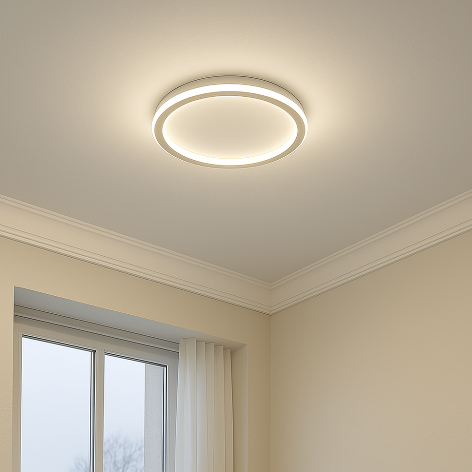 Dimmable LED ceiling light Elegant lighting for the living room, dining room and hallway