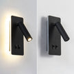 Rotatable Metal Wall Light – Dual Control Reading Sconce for Bedrooms