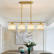 Modern Multi-Head Glass Pendant Light – Nordic Style Hanging Fixture