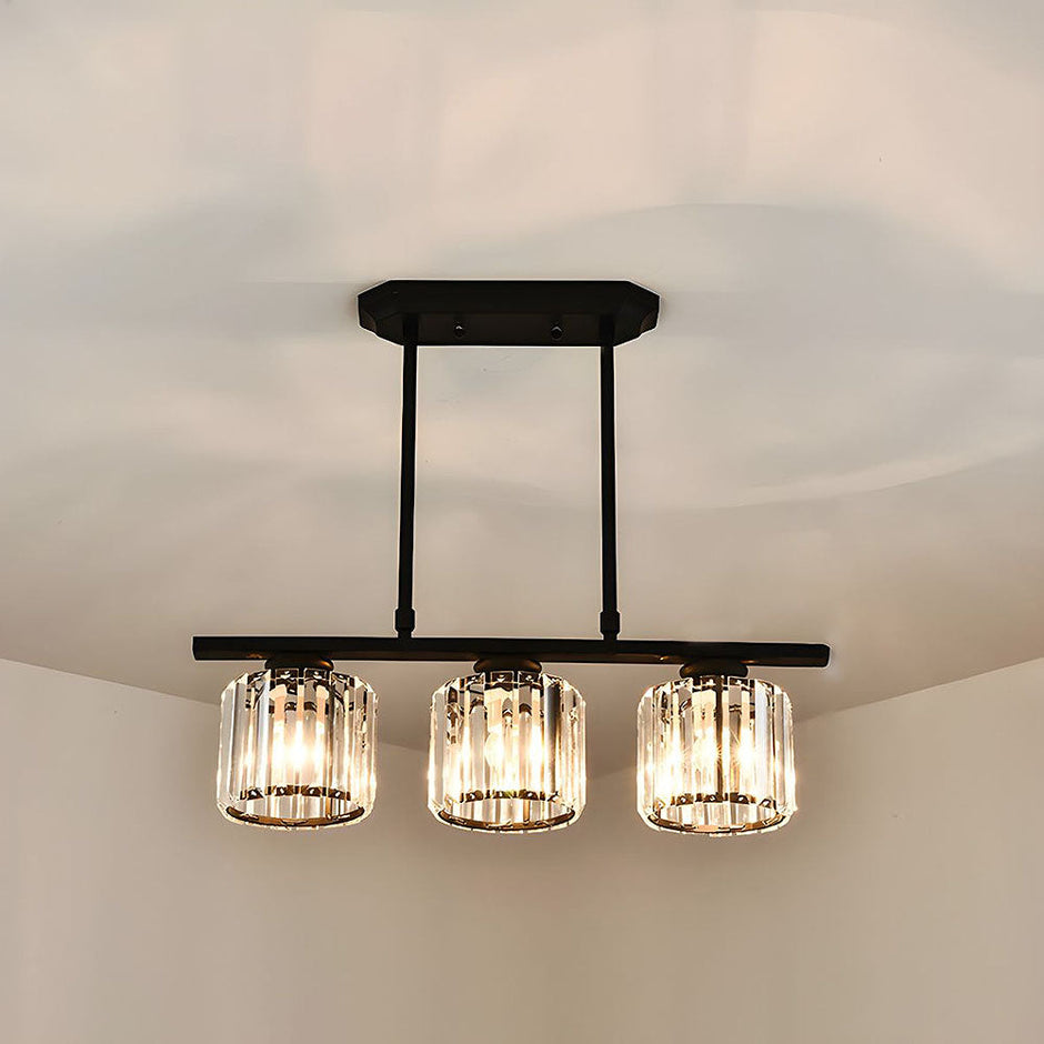 Modern Multi-Head Glass Pendant Light – Nordic Style Hanging Fixture