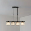 Modern Multi-Head Glass Pendant Light – Nordic Style Hanging Fixture