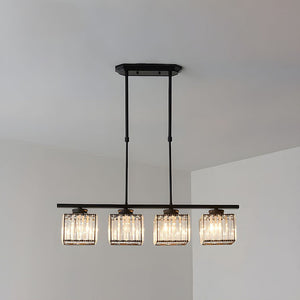 Modern Multi-Head Glass Pendant Light – Nordic Style Hanging Fixture