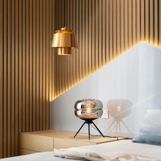 Vintage Style Metallic Pendant Light