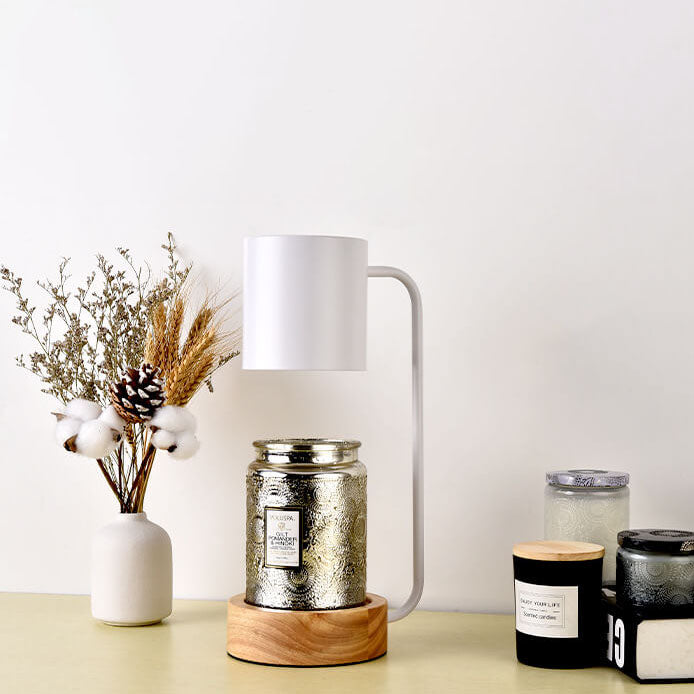 Dimmable Electric Candle Warmer Lamp – Adjustable Light & Fragrance Melter for Home Décor