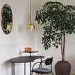Vintage Style Metallic Pendant Light