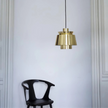 Vintage Style Metallic Pendant Light