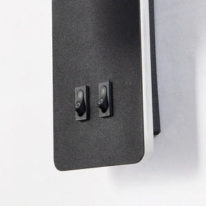 Rotatable Metal Wall Light – Dual Control Reading Sconce for Bedrooms
