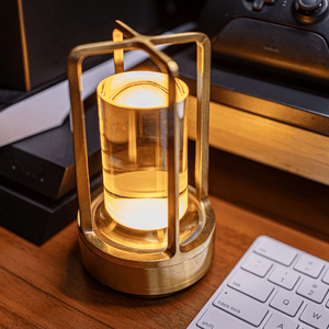 Crystal Lantern LED Lamp – Waterproof Touch Control Light for Elegant Home Décor