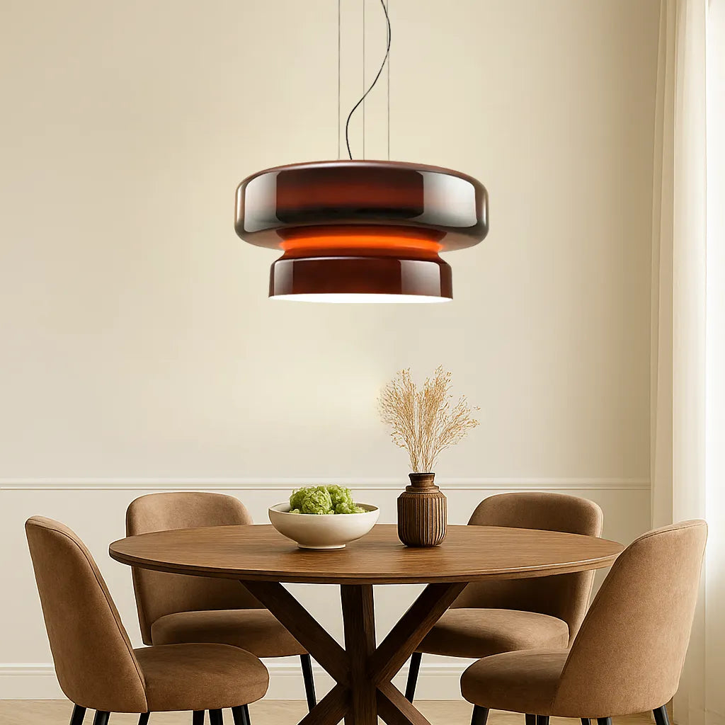 Chandeliers Creative Stained Glass Ceiling Light