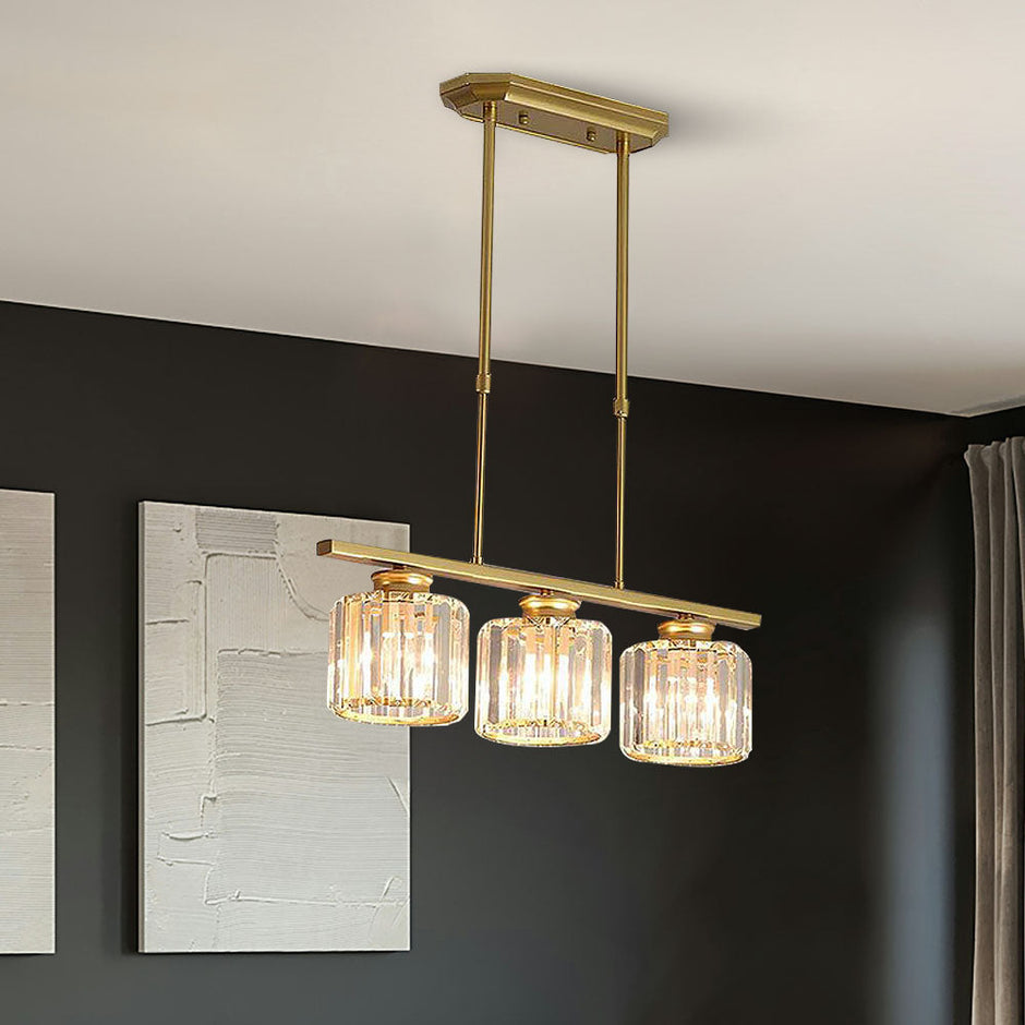 Modern Multi-Head Glass Pendant Light – Nordic Style Hanging Fixture