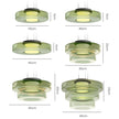 Glass Pendant Lighting In Bauhaus Style