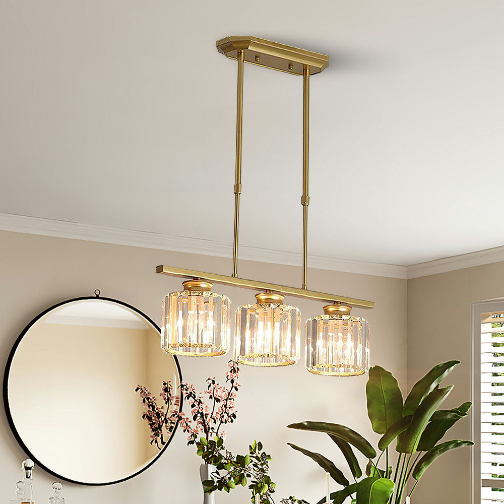 Modern Multi-Head Glass Pendant Light – Nordic Style Hanging Fixture