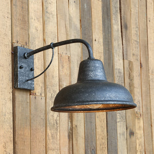 Rustic Outdoor Wall Lamp – Waterproof Glass LED Light Fixture for Home & Patio