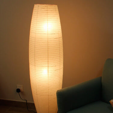 Standing Floor Lamp for Living Room – Energy-Efficient LED Compatible Light Fixture