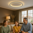 Dimmable LED ceiling light Elegant lighting for the living room, dining room and hallway