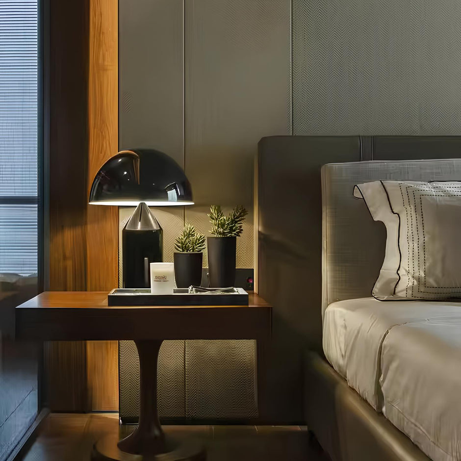 Modern Rechargeable Mushroom Table  Lamp