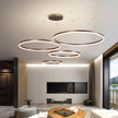 Modern Pendant Light Tir-Circle, Black/Gold/Coffee, Metal