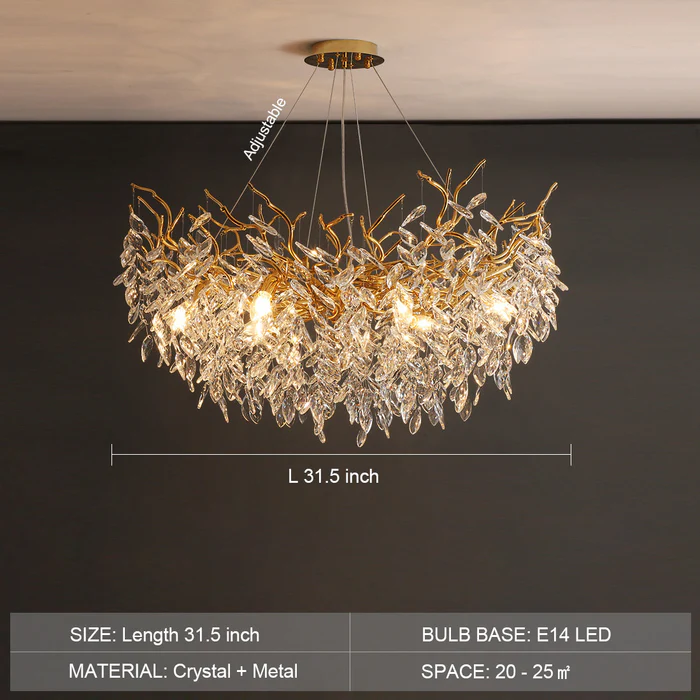 Modern Crystal Luxury Ceiling Chandelier