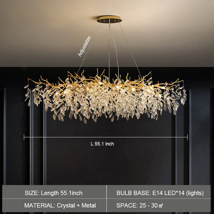 Modern Crystal Luxury Ceiling Chandelier