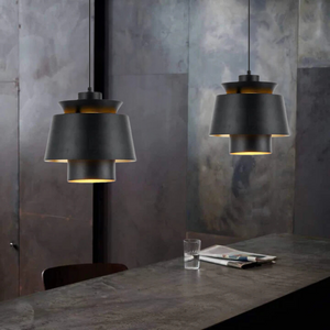 Industrial Retro Pendant Light – Vintage Metal Hanging Ceiling Lamp