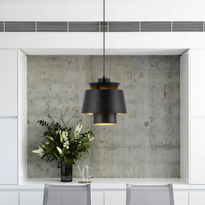 Industrial Retro Pendant Light – Vintage Metal Hanging Ceiling Lamp