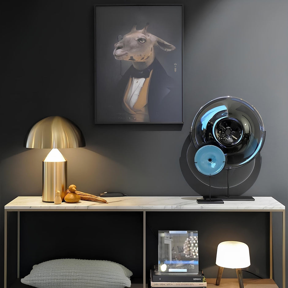 Modern Rechargeable Mushroom Table  Lamp