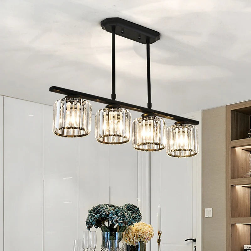 Modern Multi-Head Glass Pendant Light – Nordic Style Hanging Fixture