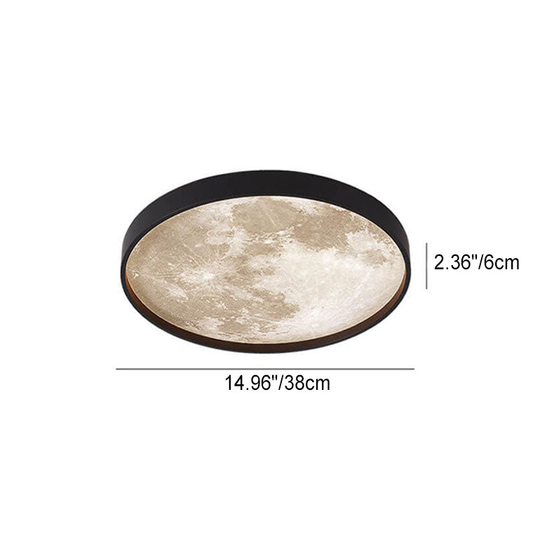 Dimmable Moon Wall Light with Remote – Realistic LED Lunar Wall Lamp