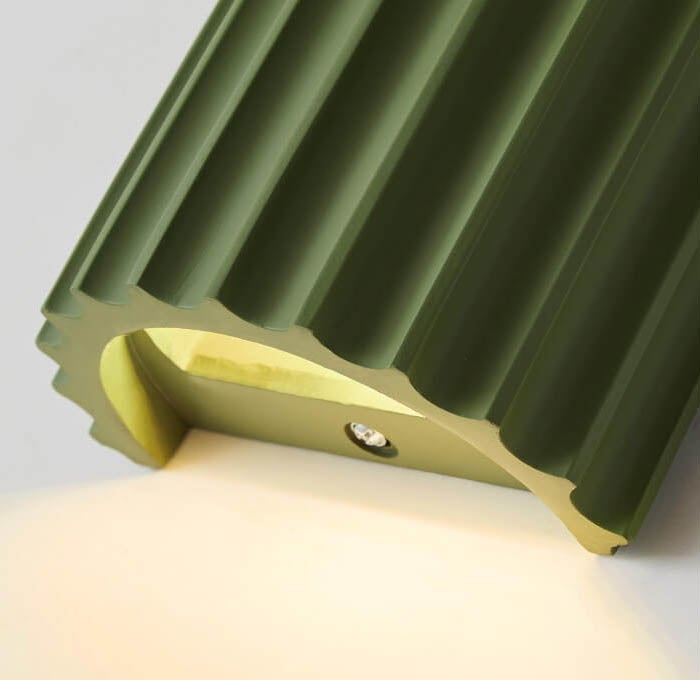 Minimalist Resin Wall Sconce – Energy-Efficient LED Light for Hallways