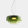 Modern Metal & Glass Pendant Light – Elegant Dining Room & Kitchen Ceiling Lamp