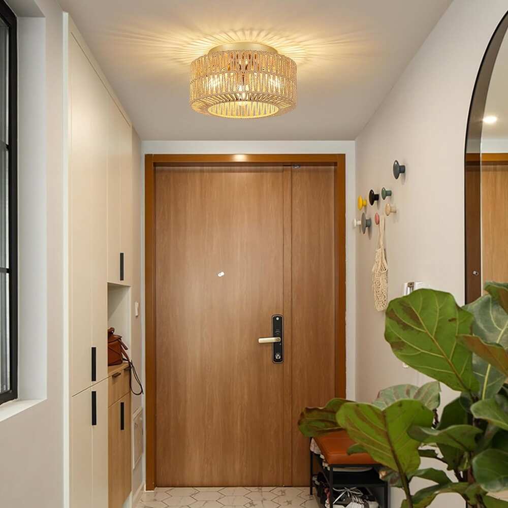 Modern Boho Ceiling Light – Vibrant Decorative Fixture for Home Decor