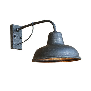 Rustic Outdoor Wall Lamp – Waterproof Glass LED Light Fixture for Home & Patio