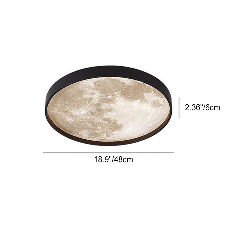 Dimmable Moon Wall Light with Remote – Realistic LED Lunar Wall Lamp