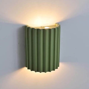 Minimalist Resin Wall Sconce – Energy-Efficient LED Light for Hallways