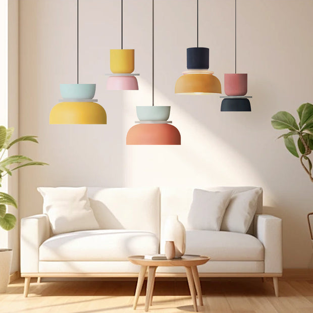 Pendant Light Block Nordic Color